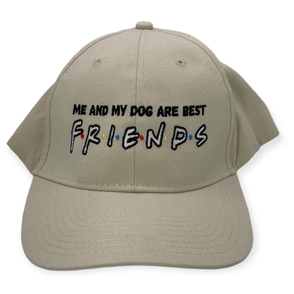 NWT Hit Wear ME AND MY DOG ARE BEST FRIENDS Friends theme Hat